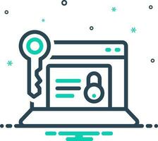mix icon for access vector