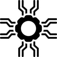solid icon for support vector