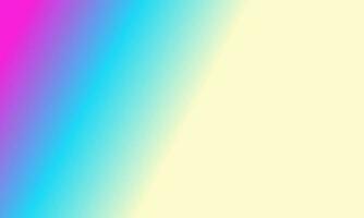 Design simple Lemonchiffon yellow,pink and blue gradient color illustration background photo