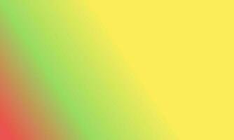 Design simple light yellow,light green and red gradient color illustration background photo