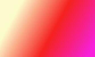 Design simple Lemonchiffon yellow,pink and red gradient color illustration background photo