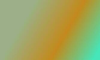 Design simple sage green,cyan and orange gradient color illustration background photo