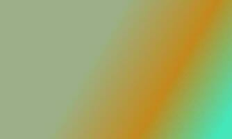 Design simple sage green,cyan and orange gradient color illustration background photo