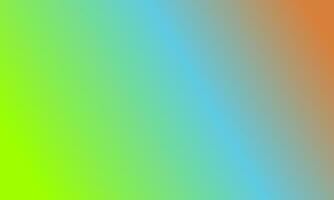 Design simple highlighter green,blue and orange gradient color illustration background photo