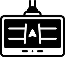 solid icon for nav vector