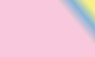 Design simple pink pastel,yellow and blue gradient color illustration background photo