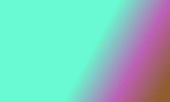 Design simple cyan,brown and pink gradient color illustration background photo