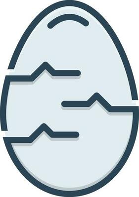 color icon for egg