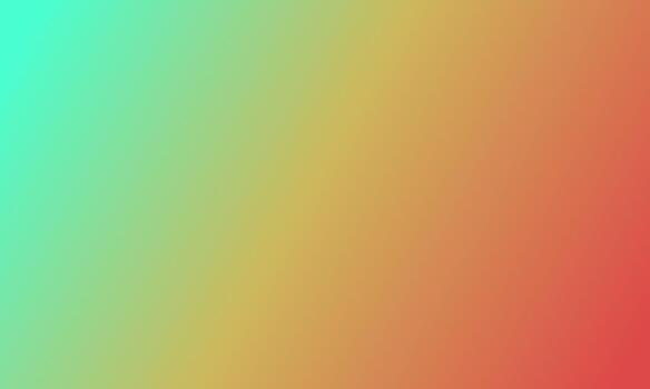 Design simple cyan,red and yellow gradient color illustration background photo