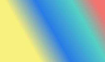 Design simple Cyan,red,yellow and blue gradient color illustration background photo