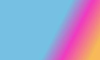 Design simple orange,blue and pink gradient color illustration background photo