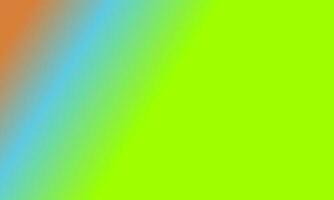 Design simple highlighter green,blue and orange gradient color illustration background photo