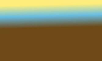 Design simple pastel yellow,blue and brown gradient color illustration background photo