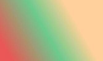 Design simple peach,green and red gradient color illustration background photo