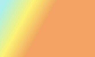 Design simple highlighter blue,yellow and orange gradient color illustration background photo