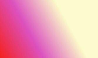 Design simple Lemonchiffon yellow,pink and red gradient color illustration background photo