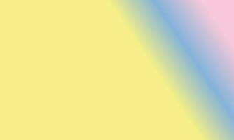 Design simple pink pastel,yellow and blue gradient color illustration background photo