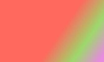 Design simple pastel red,green and pink gradient color illustration background photo