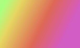 Design simple green,red,yellow and pink gradient color illustration background photo