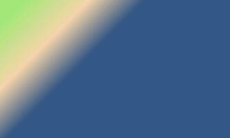 Design simple navy blue,peach and green gradient color illustration background photo