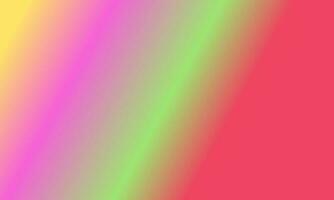 Design simple green,red,yellow and pink gradient color illustration background photo