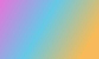 Design simple orange,blue and pink gradient color illustration background photo
