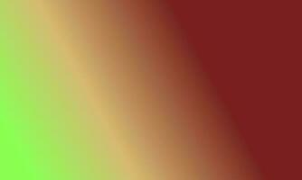 Design simple light green,peach and maroon gradient color illustration background photo