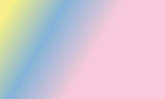 Design simple pink pastel,yellow and blue gradient color illustration background photo