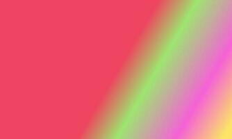 Design simple green,red,yellow and pink gradient color illustration background photo