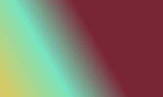 Design simple yellow,cyan and maroon gradient color illustration background photo