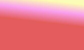 Design simple pastel yellow,red and pink gradient color illustration background photo