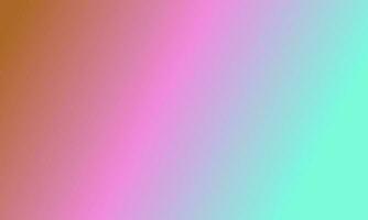 Design simple cyan,brown and pink gradient color illustration background photo