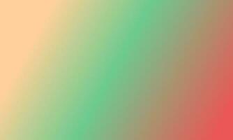 Design simple peach,green and red gradient color illustration background photo