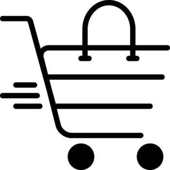solid icon for buys vector