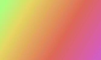 Design simple green,red,yellow and pink gradient color illustration background photo