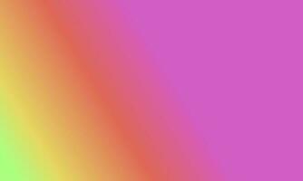 Design simple green,red,yellow and pink gradient color illustration background photo
