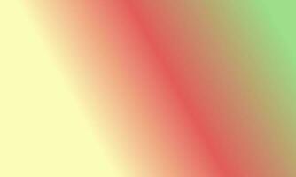 Design simple pastel yellow,red and green gradient color illustration background photo