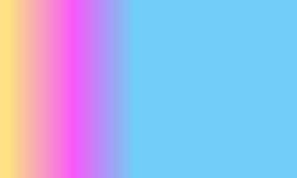Design simple pink,blue and yellow gradient color illustration background very cool photo