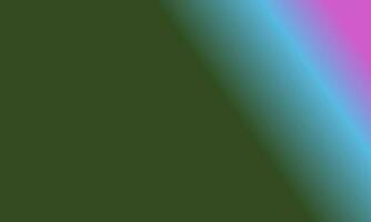Design simple army green,cyan and pink gradient color illustration background photo