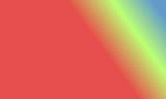 Design simple blue,green and red gradient color illustration background photo