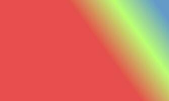 Design simple blue,green and red gradient color illustration background photo