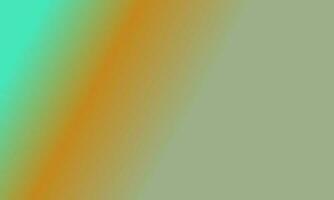 Design simple sage green,cyan and orange gradient color illustration background photo