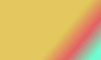 Design simple maroon,cyan and yellow gradient color illustration background photo