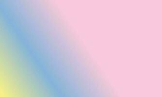 Design simple pink pastel,yellow and blue gradient color illustration background photo