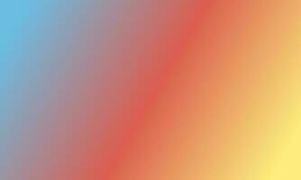 Design simple pastel yellow,blue and red gradient color illustration background photo