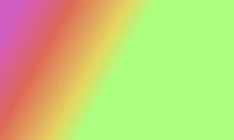 Design simple green,red,yellow and pink gradient color illustration background photo