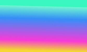 Design simple cyan,blue,yellow and pink gradient color illustration background photo