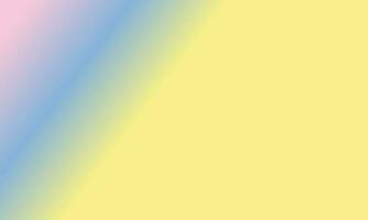 Design simple pink pastel,yellow and blue gradient color illustration background photo