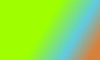 Design simple highlighter green,blue and orange gradient color illustration background photo