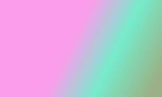 Design simple sage green,cyan and pink gradient color illustration background photo